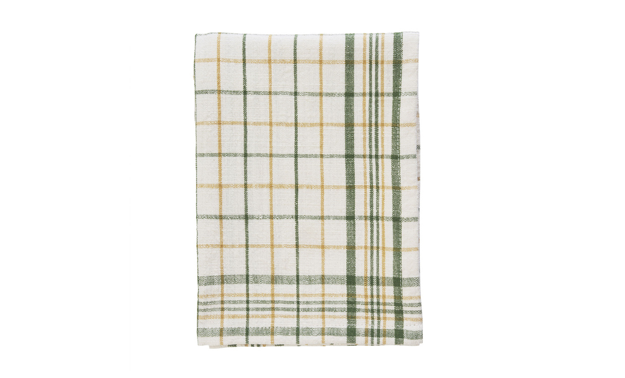 KKSHANDDUK 50x70 Offwhite/Gul/Grn i gruppen Kk / Kkstextil hos SoffaDirekt.se (JOKT1320)