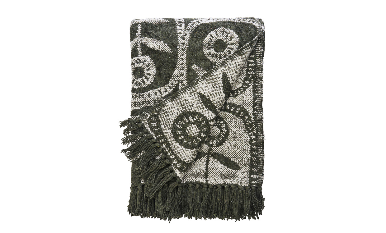 PLD 175x125 Grn i gruppen Mattor & Textil / Pldar hos SoffaDirekt.se (JOTH1345B)