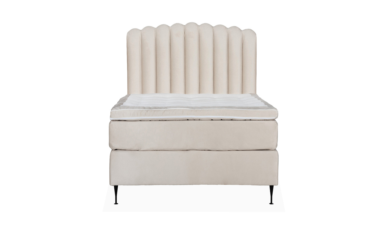 OPERA/PRIMO HIGH 120 Sngpaket Sammet Beige i gruppen Sovrum / Sngar / Sngpaket hos SoffaDirekt.se (KMP06034PRHISG120MO2)