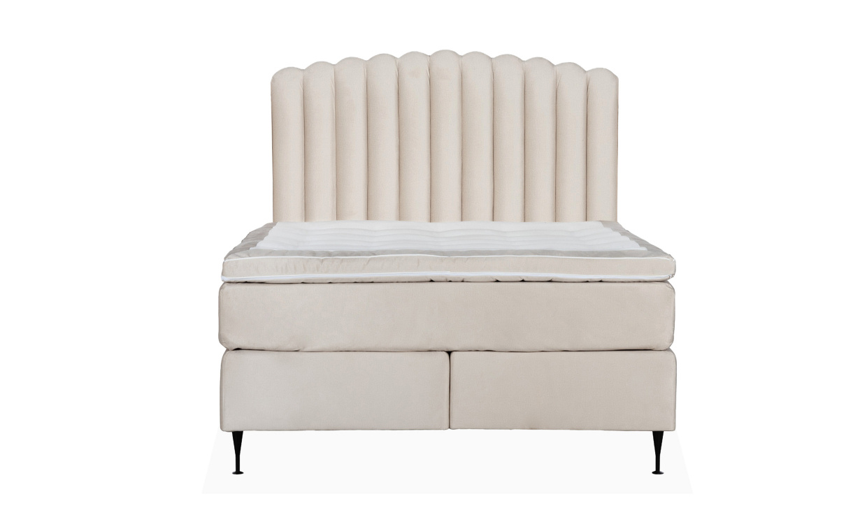 OPERA/PRIMO HIGH 140 Sngpaket Sammet Beige i gruppen Sovrum / Sngar / Sngpaket hos SoffaDirekt.se (KMP06035PRHISG140MO2)