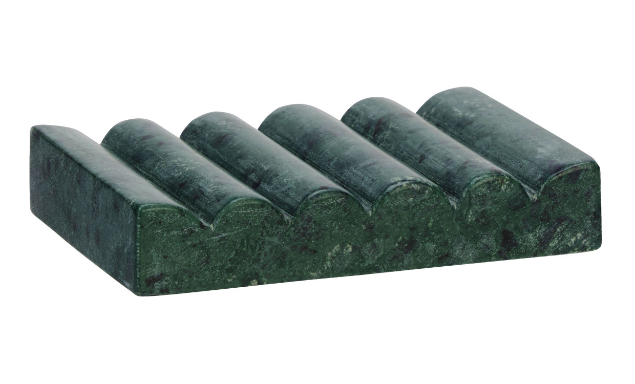 TVÅLKOPP Marmor Grön i gruppen Dekoration / Övrig dekoration hos SoffaDirekt.se (KT31664GR)