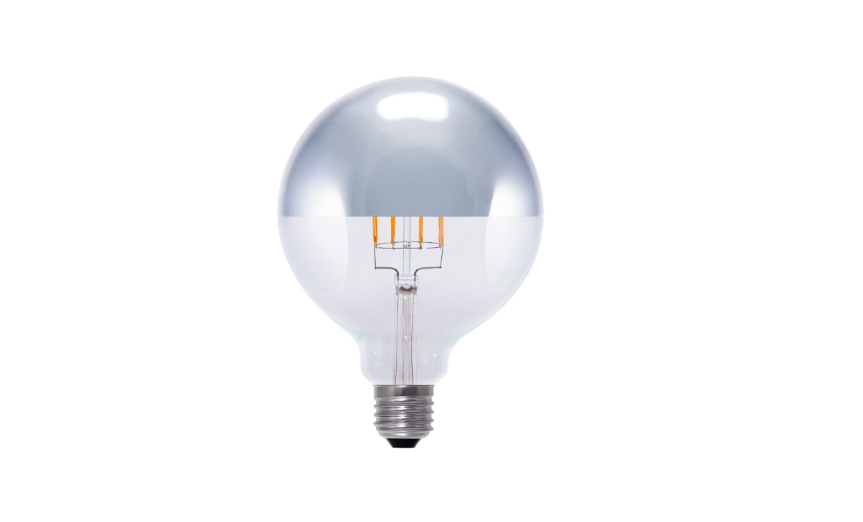 LED SILVER Filament 125mm i gruppen Belysning / Ljuskllor / E27-sockel hos SoffaDirekt.se (LF6G125108-D)