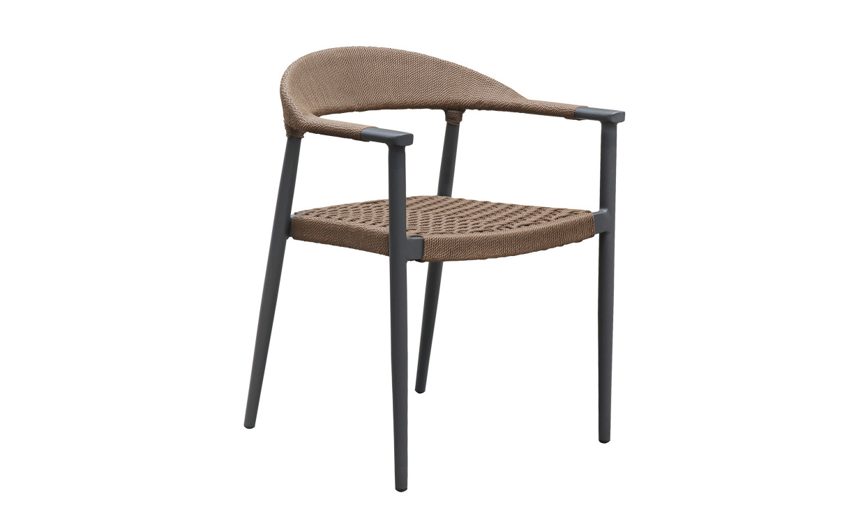 MAXTON Trdgrdsstol Brun i gruppen Utembler / Trdgrdsstolar / Stolar hos SoffaDirekt.se (MB4027-BR)