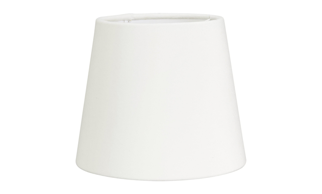 MIA Lampskrm Sammet Offwhite H17 i gruppen Belysning / Tillbehr / Lampskrmar hos SoffaDirekt.se (ML01-301)