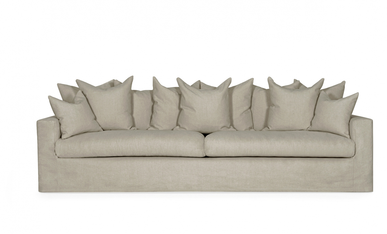 MONACO Premium 4-sitssoffa Khaki i gruppen Vardagsrum / Soffor / 2-4 Sitssoffor hos SoffaDirekt.se (MO4SKH)