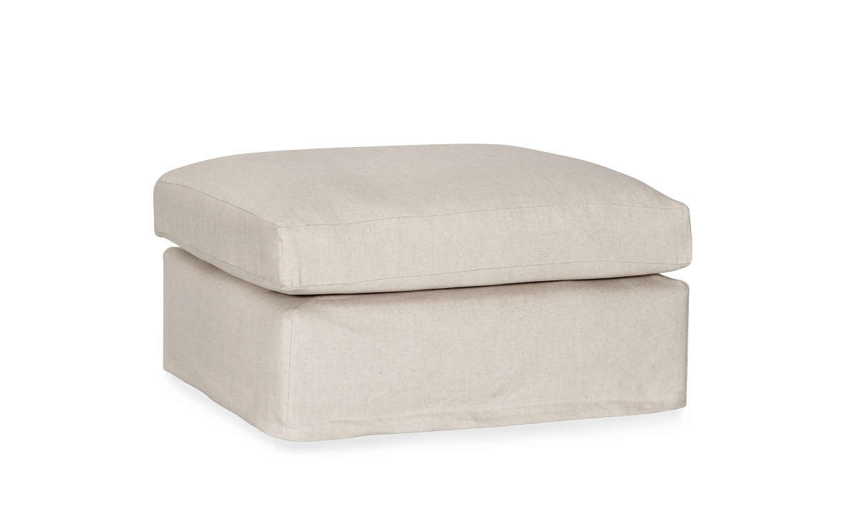 MONACO PREMIUM Fotpall Beige i gruppen Vardagsrum / Soffor / Fotpallar hos SoffaDirekt.se (MOFSBE)
