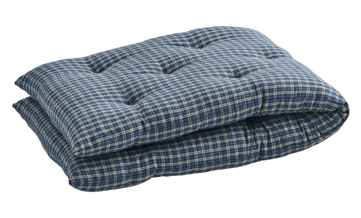 DYNA 45x125 Rutig Bl i gruppen Mattor & Textil / Dynor hos SoffaDirekt.se (MP-45125-243)