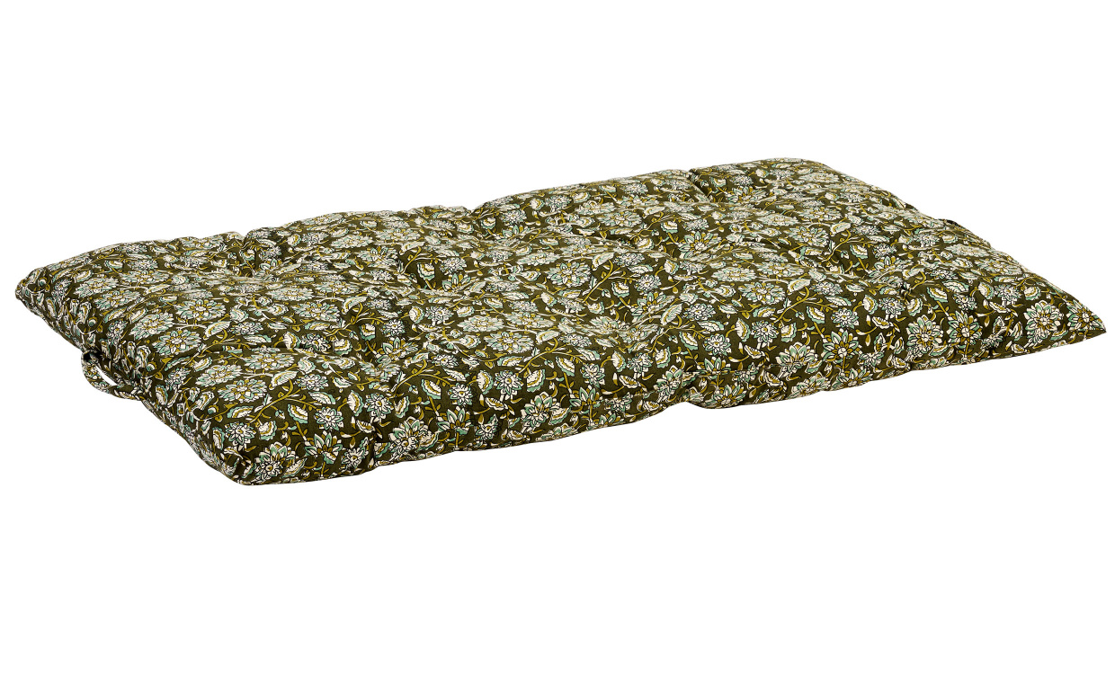 DYNA 60x100 Mörkgrön/Vit i gruppen Mattor & Textil / Dynor hos SoffaDirekt.se (MP-60100-330)