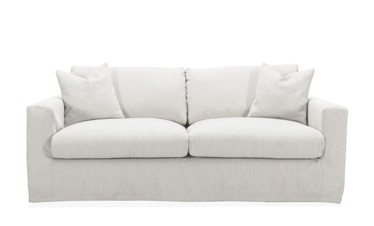 MAXIME 2-sitssoffa Vit i gruppen Vardagsrum / Soffor / 2-sits soffor hos SoffaDirekt.se (MX2SVI)