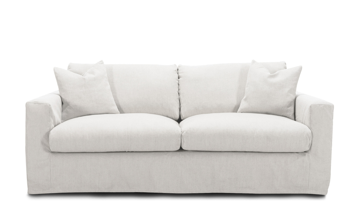 MAXIME 2-sitssoffa Vit i gruppen Vardagsrum / Soffor / 2-sits soffor hos SoffaDirekt.se (MX2SVI)
