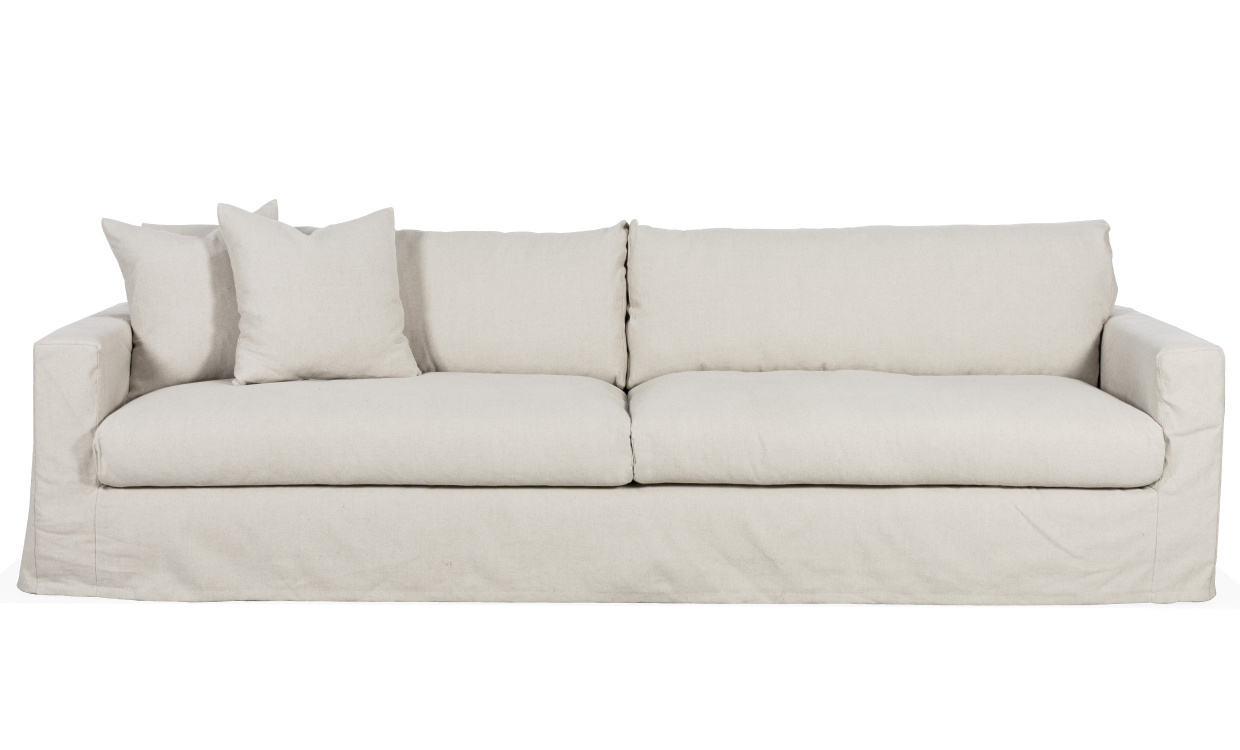 MAXIME 4-sitssoffa Beige i gruppen Vardagsrum / Soffor / 4-sits soffor hos SoffaDirekt.se (MX4SBE)