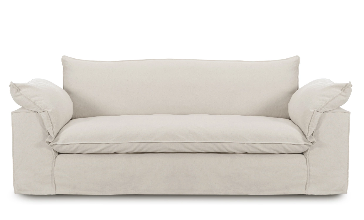 NOMA 3-sittssoffa Beige i gruppen Soffor / 3-sits soffor hos SoffaDirekt.se (NOM3SBE)