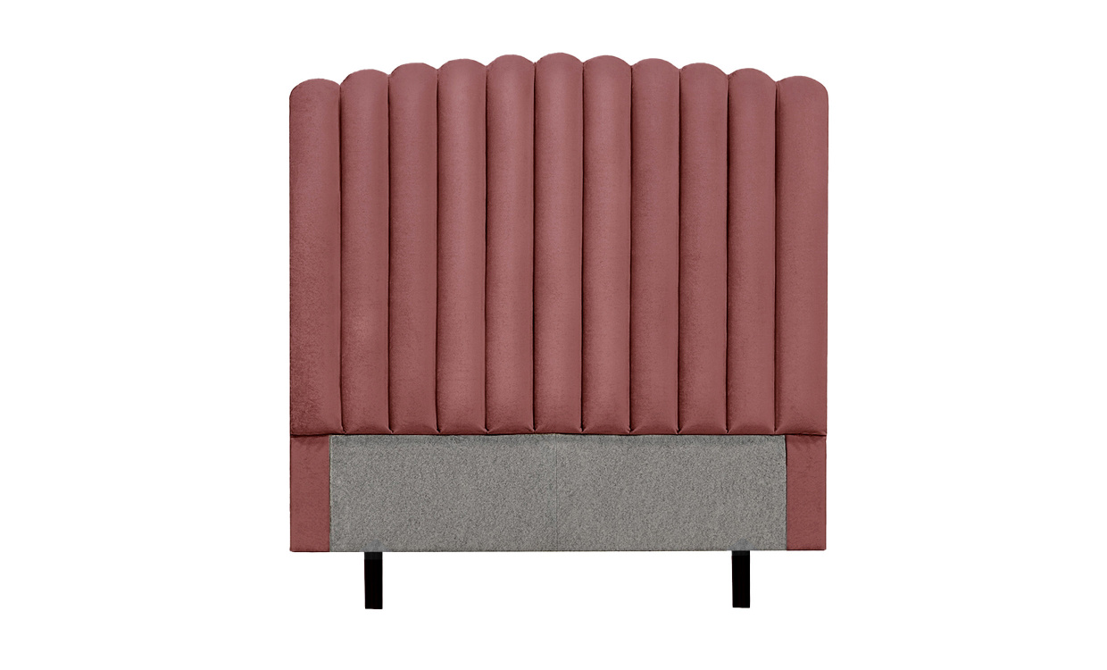 PRIMO HIGH 140 Snggavel Sammet Rosa i gruppen Sovrum / Snggavlar / Snggavlar 140 hos SoffaDirekt.se (PRHISG140M63)