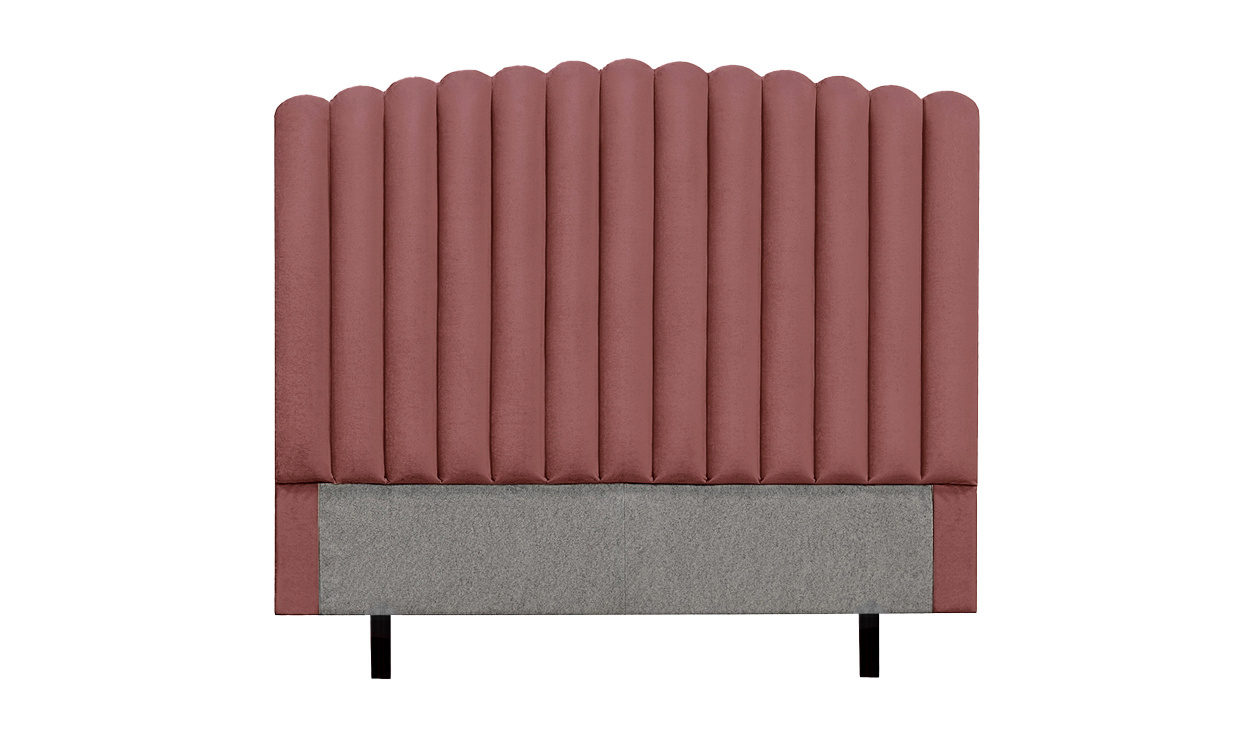 PRIMO HIGH 160 Snggavel Sammet Rosa i gruppen Sovrum / Snggavlar / Snggavlar 160 hos SoffaDirekt.se (PRHISG160M63)