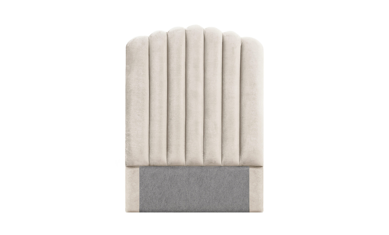 PRIMO 90 Snggavel Sammet Beige i gruppen Sovrum / Snggavlar / Snggavlar 90 hos SoffaDirekt.se (PRISG90MO02)