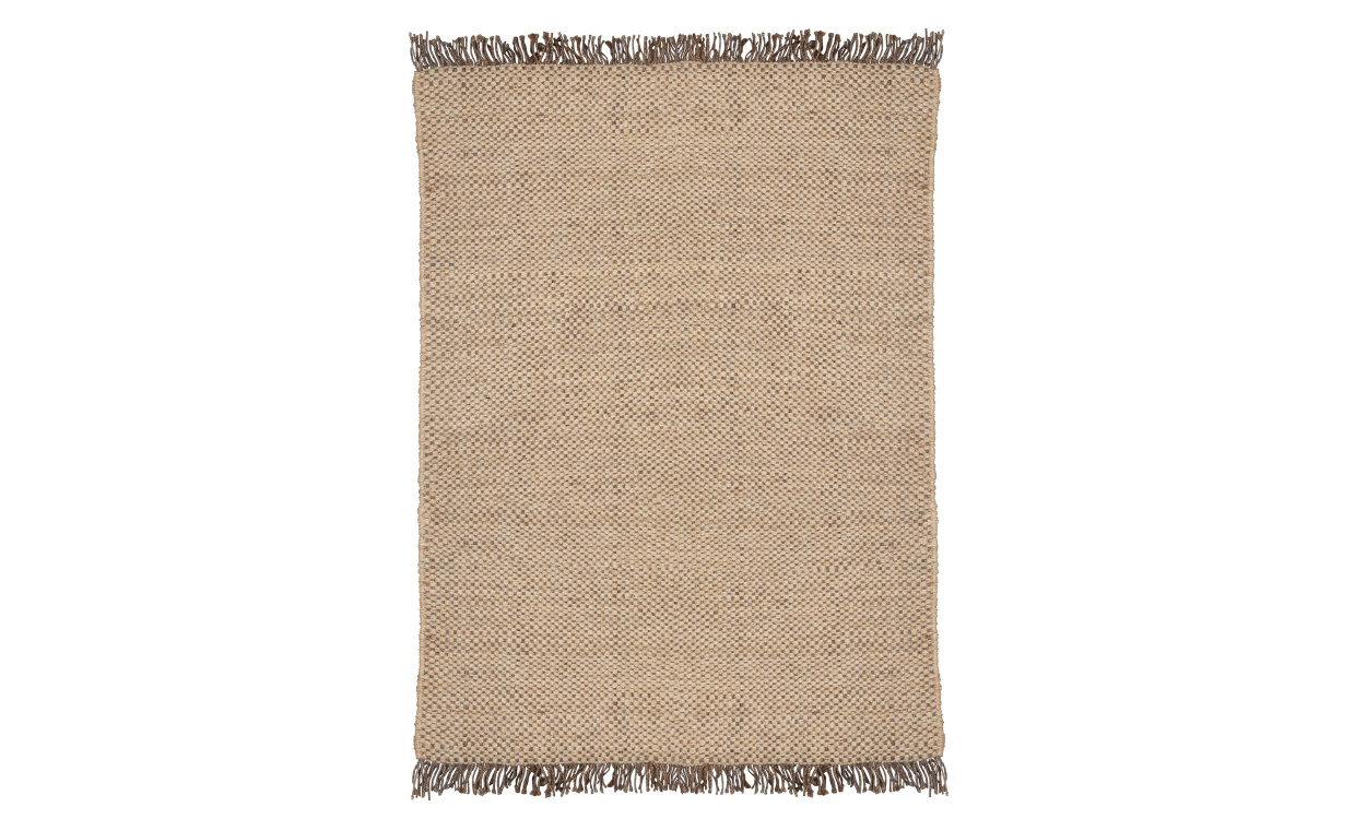 ROHNS Hampamatta 200x290 Natur i gruppen Mattor & Textil / Mattor / Jutemattor hos SoffaDirekt.se (RO200X290-GRNAT)