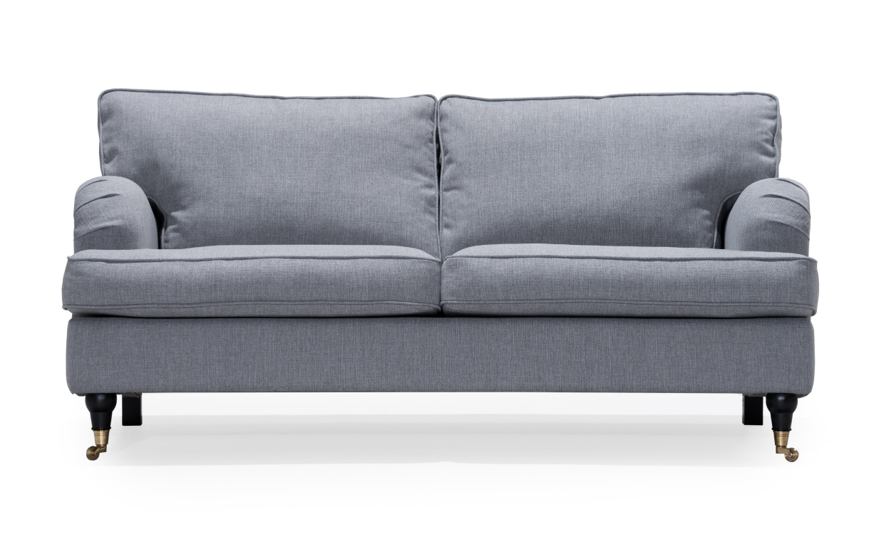 SKAGEN 2-sits Howardsoffa Ljusgr i gruppen Vardagsrum / Soffor / 2-sits soffor hos SoffaDirekt.se (SKA2SIN91)