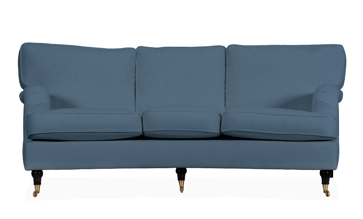 SKAGEN 3-sits Svngd Howardsoffa Classic Bl i gruppen Vardagsrum / Soffor / 3-sits soffor hos SoffaDirekt.se (SKA3SCUBABL)