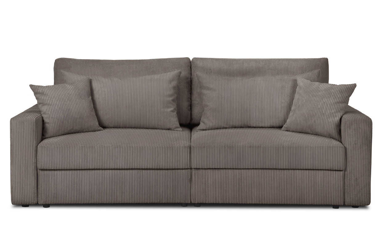 SOHO Bäddsoffa Cord Mocha i gruppen Vardagsrum / Soffor / Bäddsoffor hos SoffaDirekt.se (SOHO-BS-LIN24N)