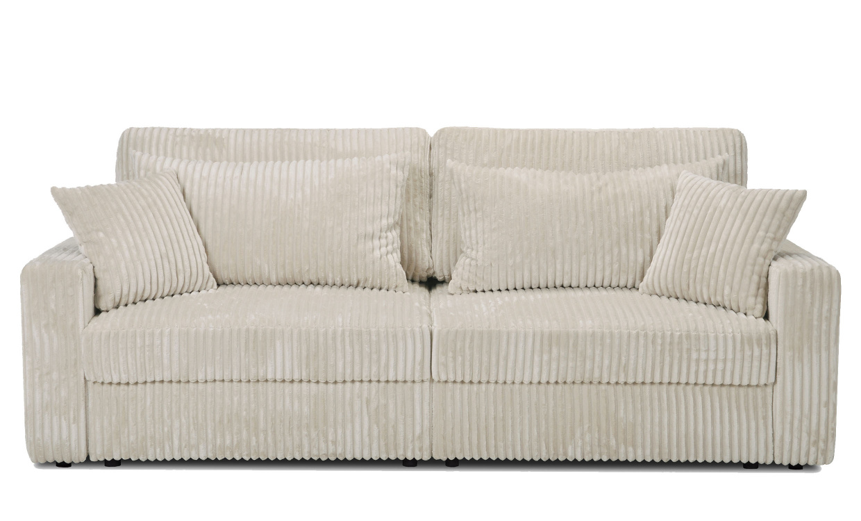 SOHO Bäddsoffa Teddy Cream i gruppen Vardagsrum / Soffor / Bäddsoffor hos SoffaDirekt.se (SOHO-BS-TIL03)