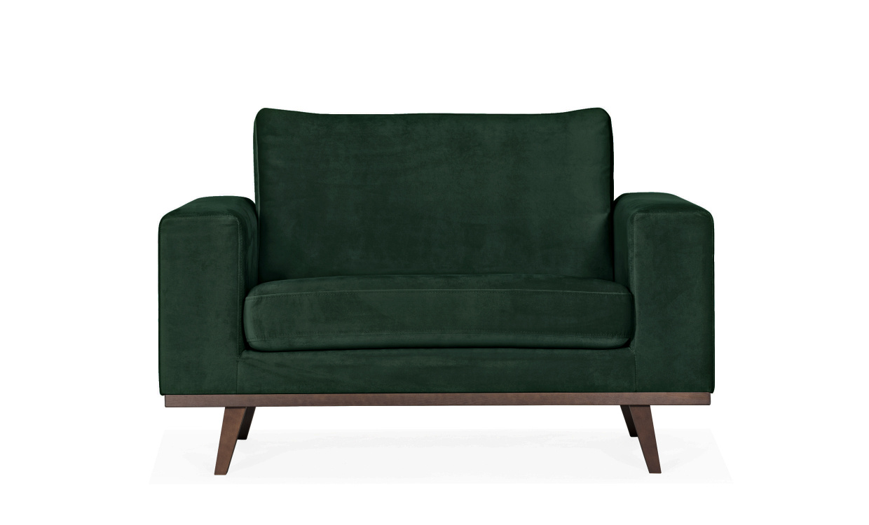 STOCKHOLM Ftlj Velvet Edition Grn i gruppen Vardagsrum / Ftljer / Sammetsftljer hos SoffaDirekt.se (ST1RI38)