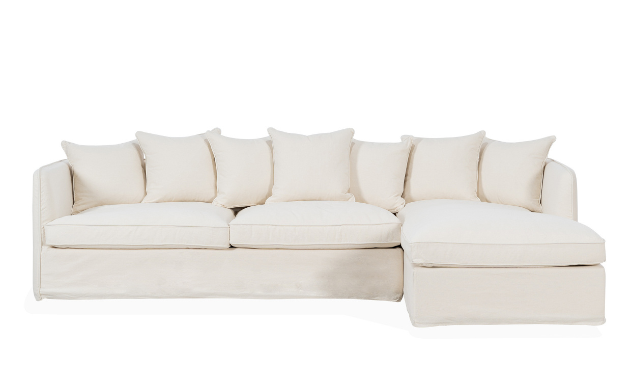 STEDFORD Bddsoffa Divan Hger Beige i gruppen Vardagsrum / Soffor / Bddsoffor hos SoffaDirekt.se (STF-CORN-RHF-067-5D)