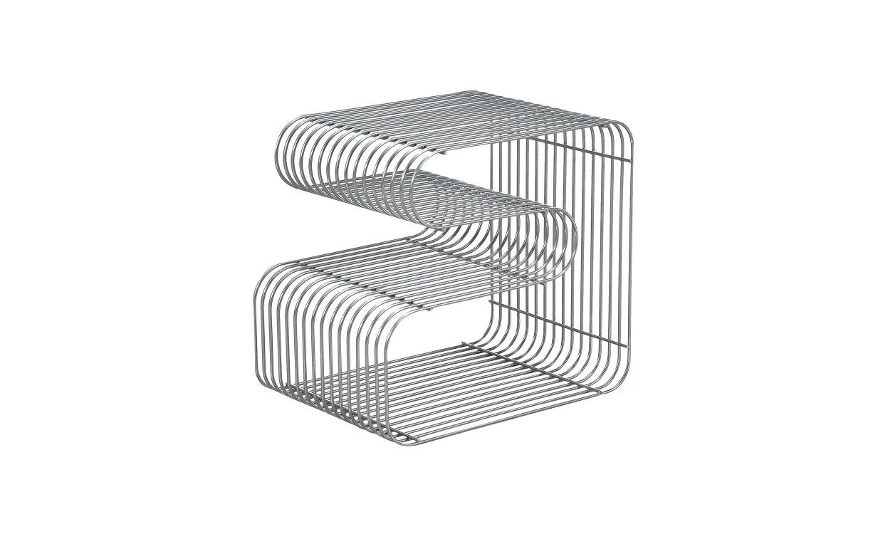 VIRA Sidobord Silver i gruppen Vardagsrum / Frvaringsmbler / Sideboards hos SoffaDirekt.se (TD-CTVI50-SI)