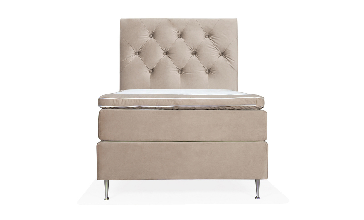 VRMD Premium Sngpaket 140 Velvet Greige i gruppen Sovrum / Sngar / Sngar 140 hos SoffaDirekt.se (VARMDOPKT140-SAL02)