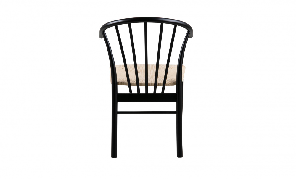 JOLINE Stol Svart/Natur i gruppen Matplats / Sittmbler / Stolar hos SoffaDirekt.se (0000097755)