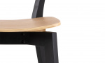 ROMEO Barstol Svart/Natur Byt till bild nr 4 (ROMEO Barstol Svart/Natur)