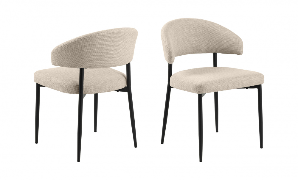 HOLLY Matstol Beige i gruppen Matplats / Sittmbler / Stolar hos SoffaDirekt.se (0000100437)