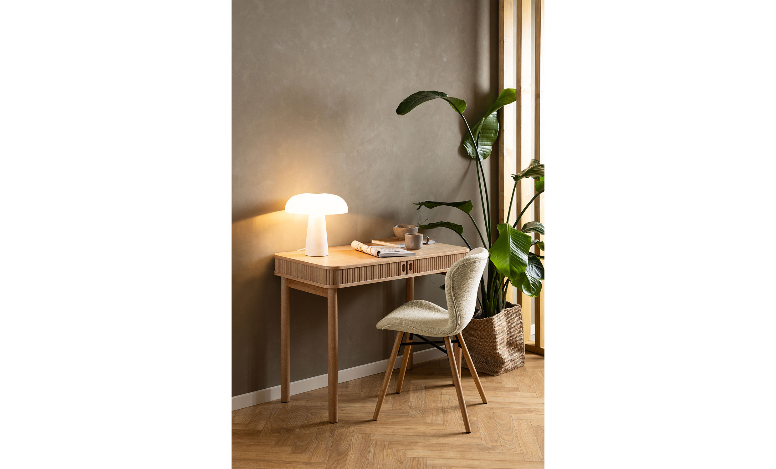 SOLVEIG Skrivbord Natur