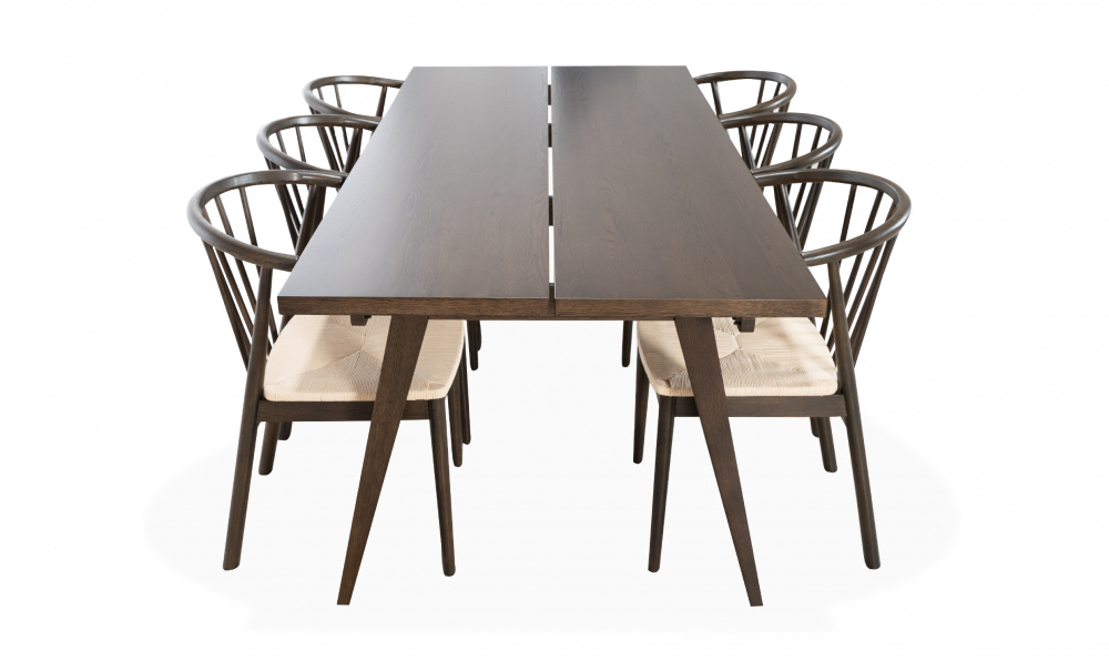 Bild nr 6 (MATILDA 200/NINNI Matgrupp 6 Stolar Brun)