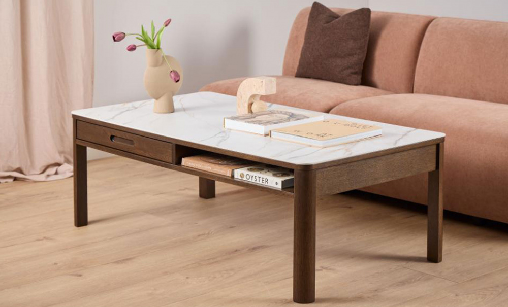 Bild nr 2 (VELORIA Soffbord M�rkbrun)