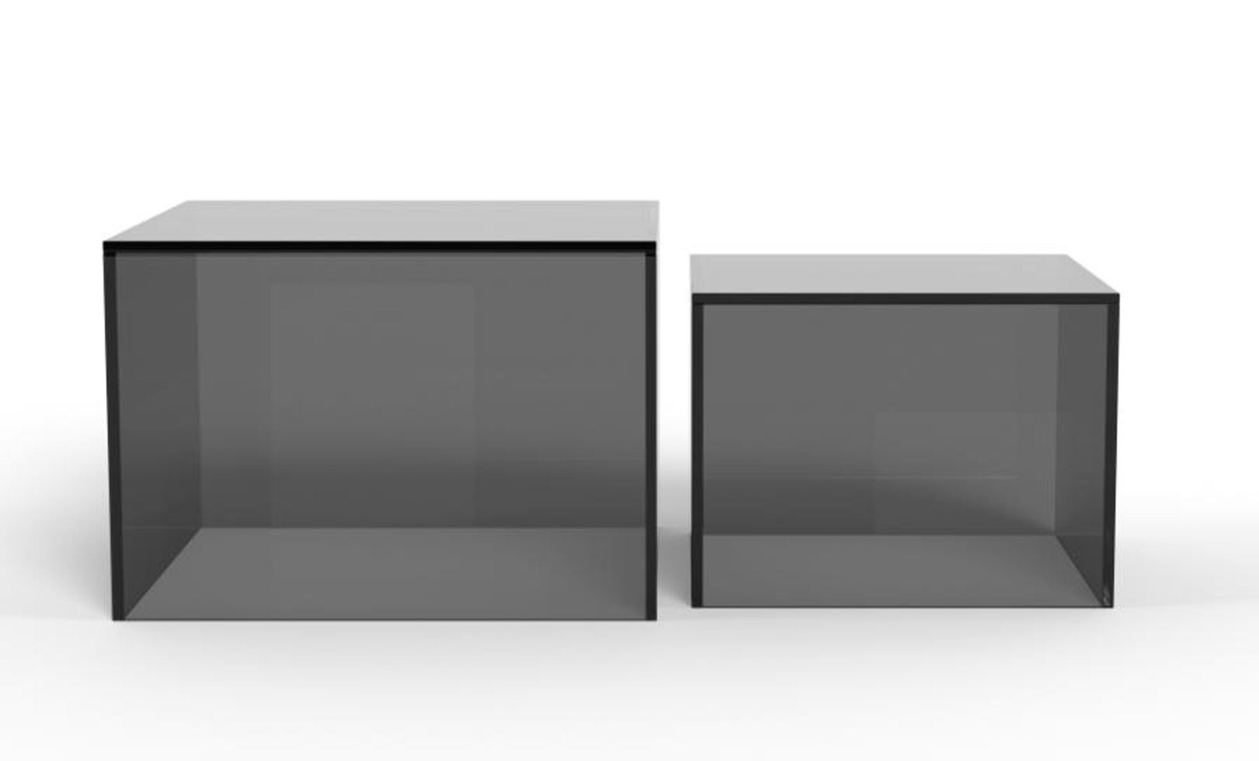 DAISY Soffbord Glas 2-set Gr�