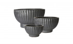 FEDORA Kruka 3-pack Svart