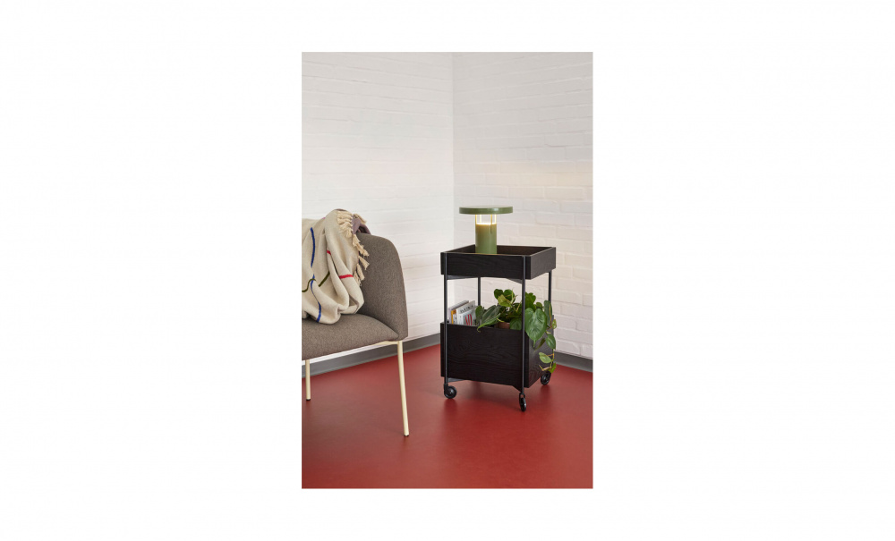 FRESH Serveringsvagn Svart i gruppen Vardagsrum / Soffbord / Trbord hos SoffaDirekt.se (021609)