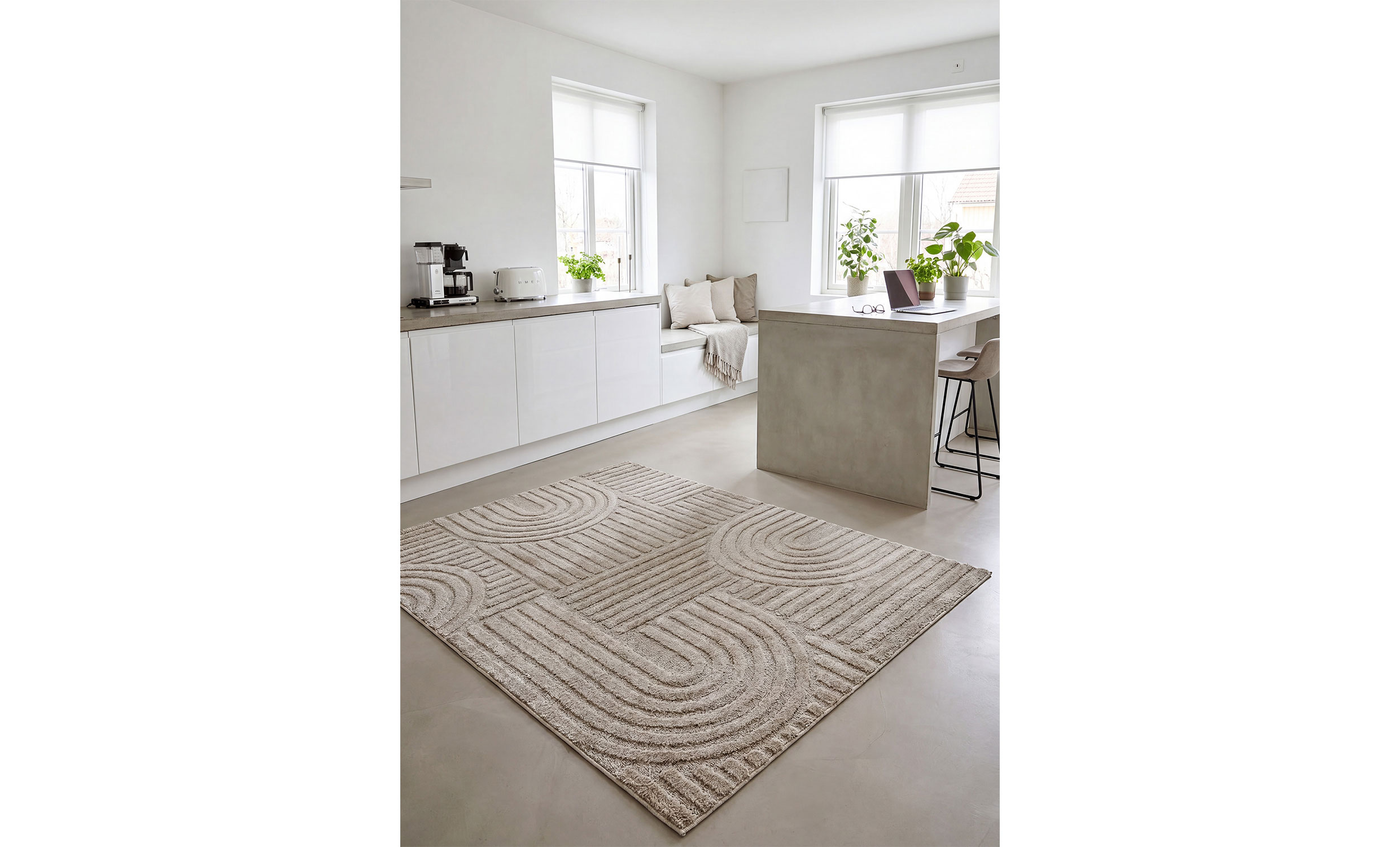 DEJAN Matta 160x230 Beige