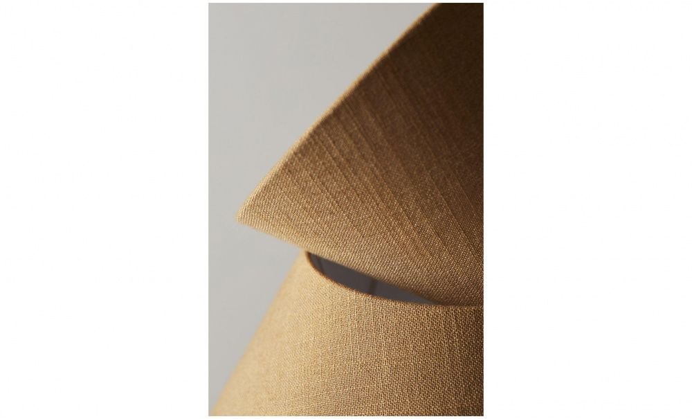 EMPIRE Lampskrm Florenzo Ochre 27cm i gruppen Belysning / Tillbehr / Lampskrmar hos SoffaDirekt.se (0827-1314)