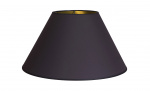Byt till bild nr 1 (EMPIRE Lampskärm 35cm Svart/Guld)
