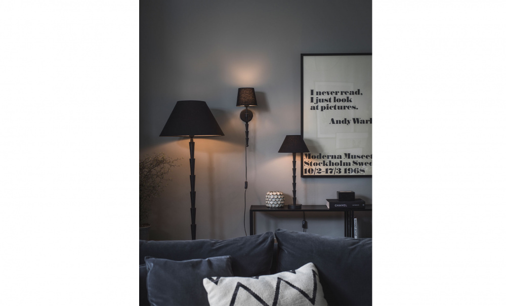 Bild nr 2 (EMPIRE Lampskrm 50cm Svart)