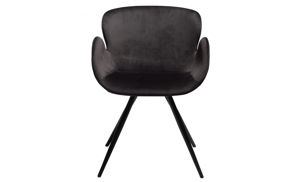 GAIA Stol Velvet Svart i gruppen Matplats / Sittmbler / Stolar hos SoffaDirekt.se (100200140)