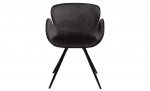 Byt till bild nr 2 (GAIA Stol Velvet Svart)