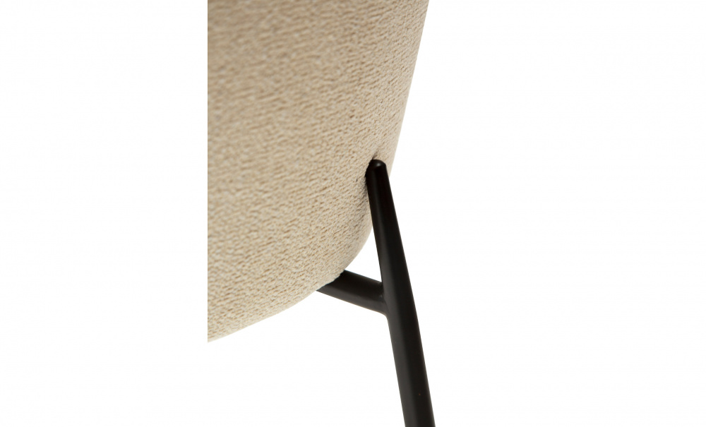 GLAM Stol Beige/Svart i gruppen Matplats / Sittmbler / Stolar hos SoffaDirekt.se (100206106)