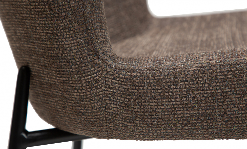 GLAM Stol Mrkbrun/Svart i gruppen Matplats / Sittmbler / Stolar hos SoffaDirekt.se (100206126)