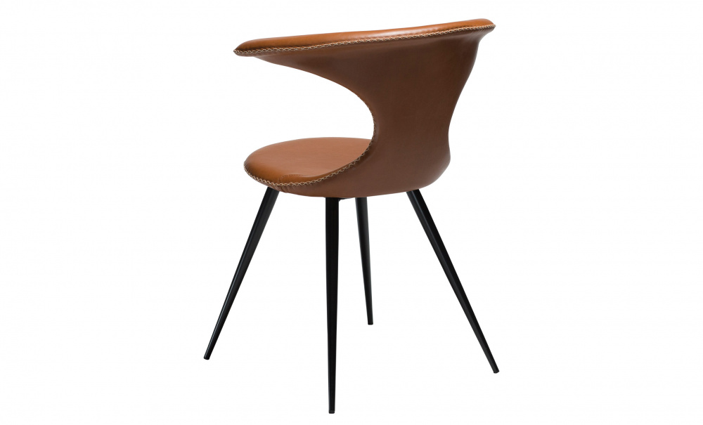 FLAIR Stol PU Brun/Svart i gruppen Matplats / Sittmbler / Stolar hos SoffaDirekt.se (100222310)