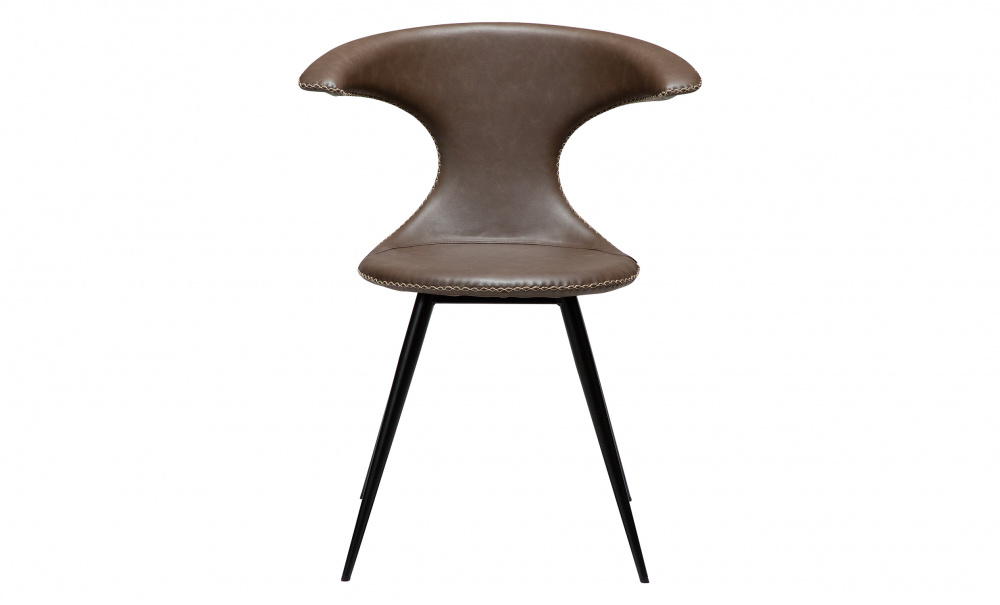 FLAIR Stol PU Mrkbrun/Svart i gruppen Matplats / Sittmbler / Stolar hos SoffaDirekt.se (100222450)