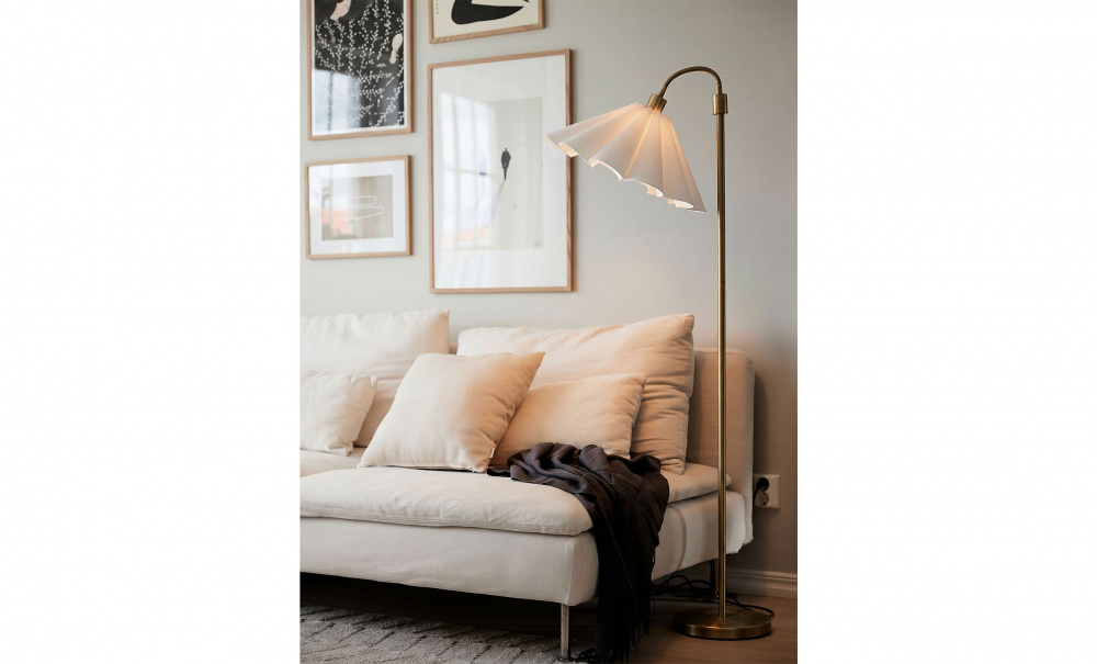 Bild nr 2 (AMY Golvlampa H150 Vit)