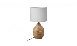 Byt till bild nr 1 (AURA Bordslampa 13x24 Natur/Vit)