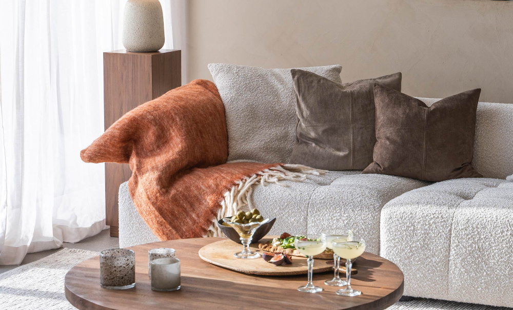 MORGAN Pld, Rost i gruppen Mattor & Textil / Pldar hos SoffaDirekt.se (103466)